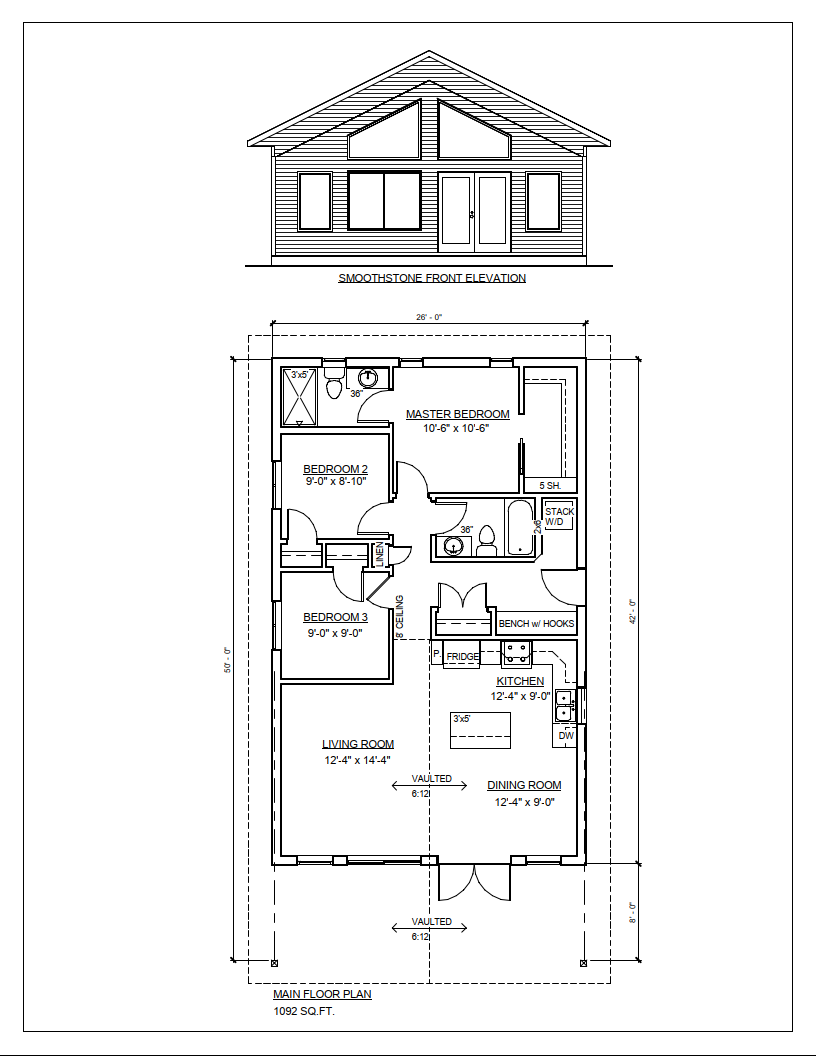 SMOOTHSTONE PRE-DESIGN 2024 Floor Plan