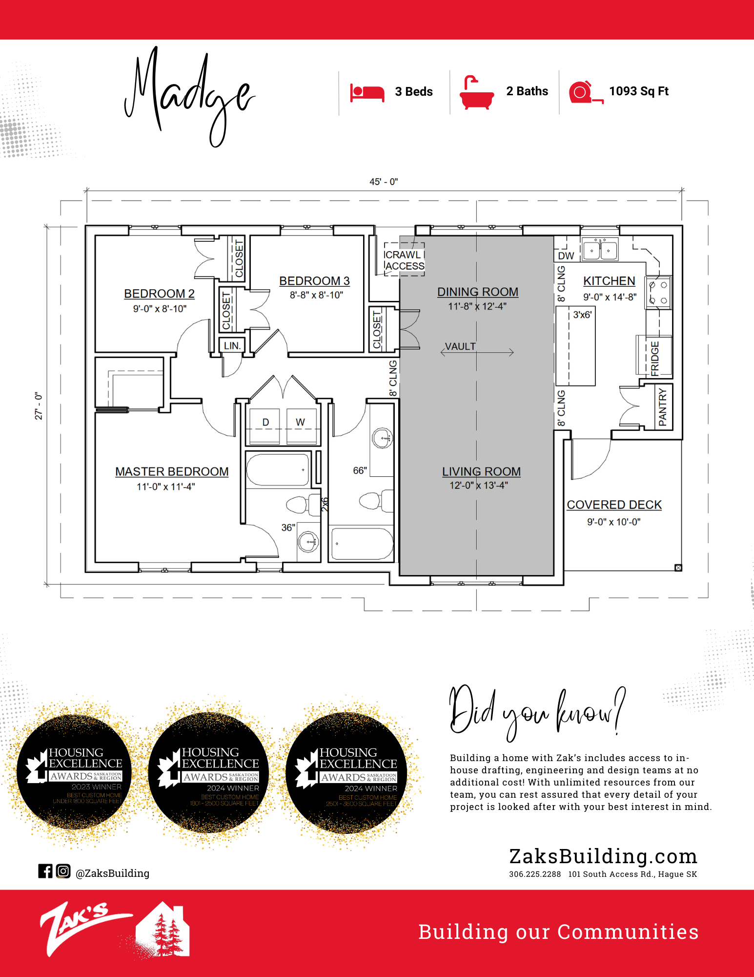 MADGE PRE-DESIGN 2024 Floor Plan